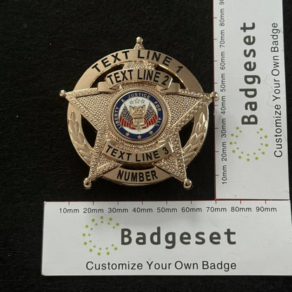 Customizable Badge BA43