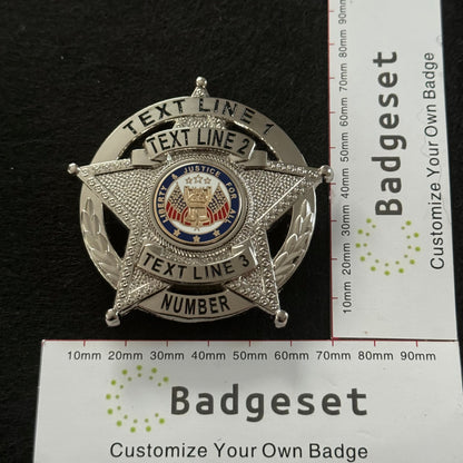 Customizable Badge BA43