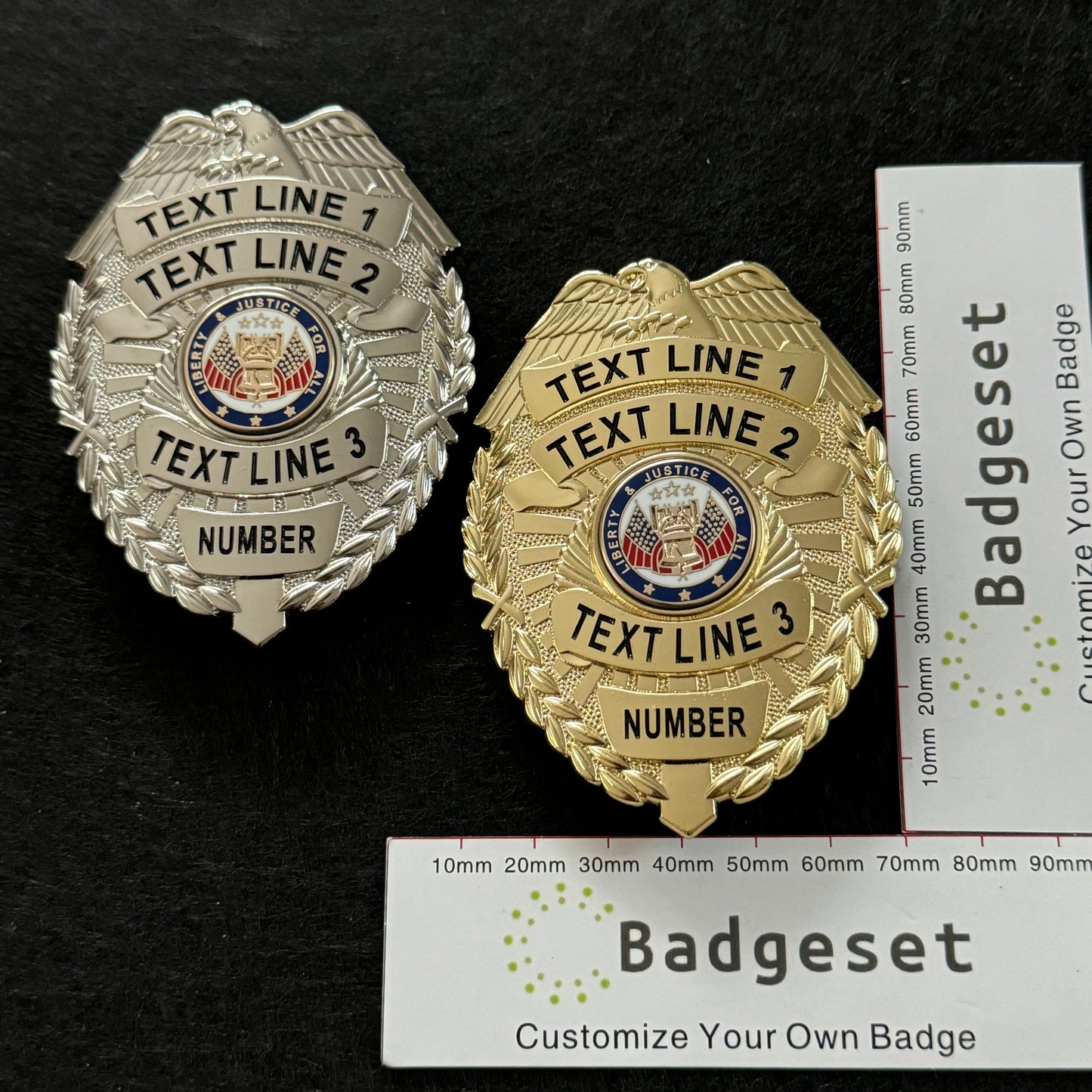 Customizable Badge BA44