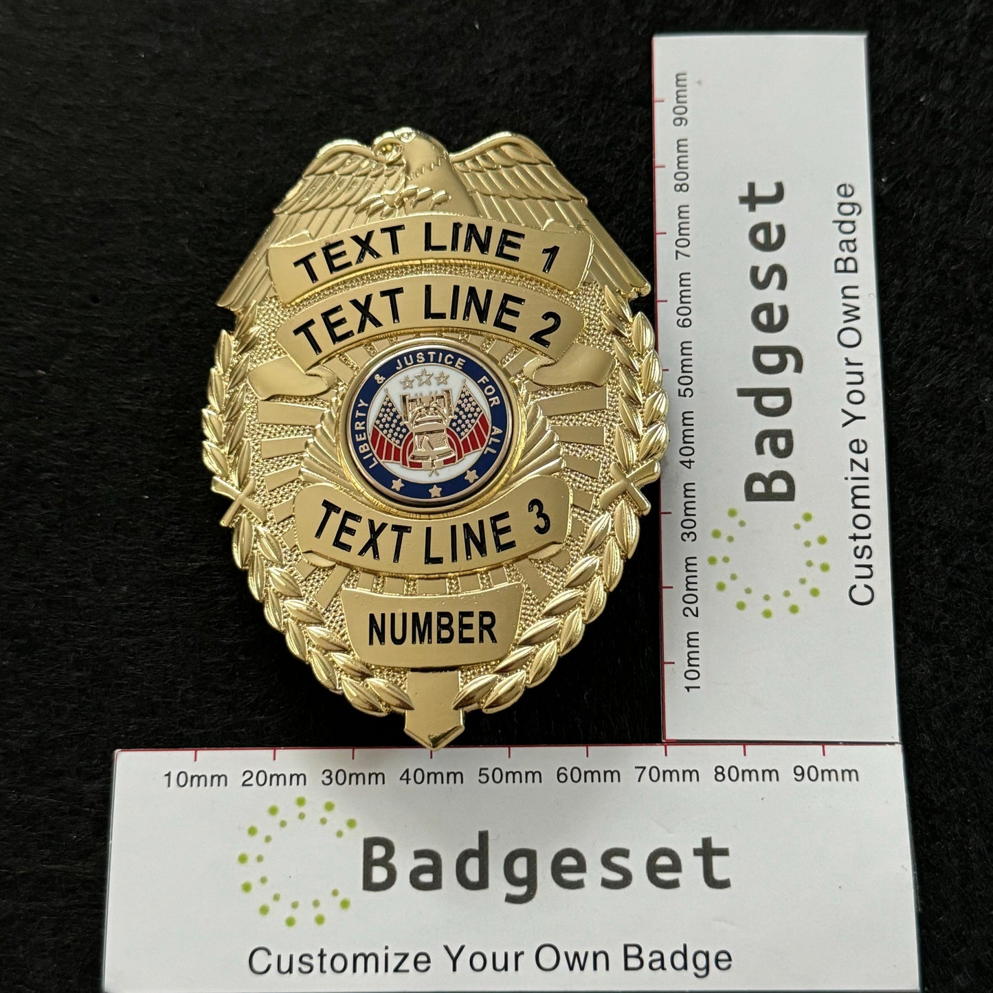 Customizable Badge BA44