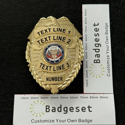 Customizable Badge BA44