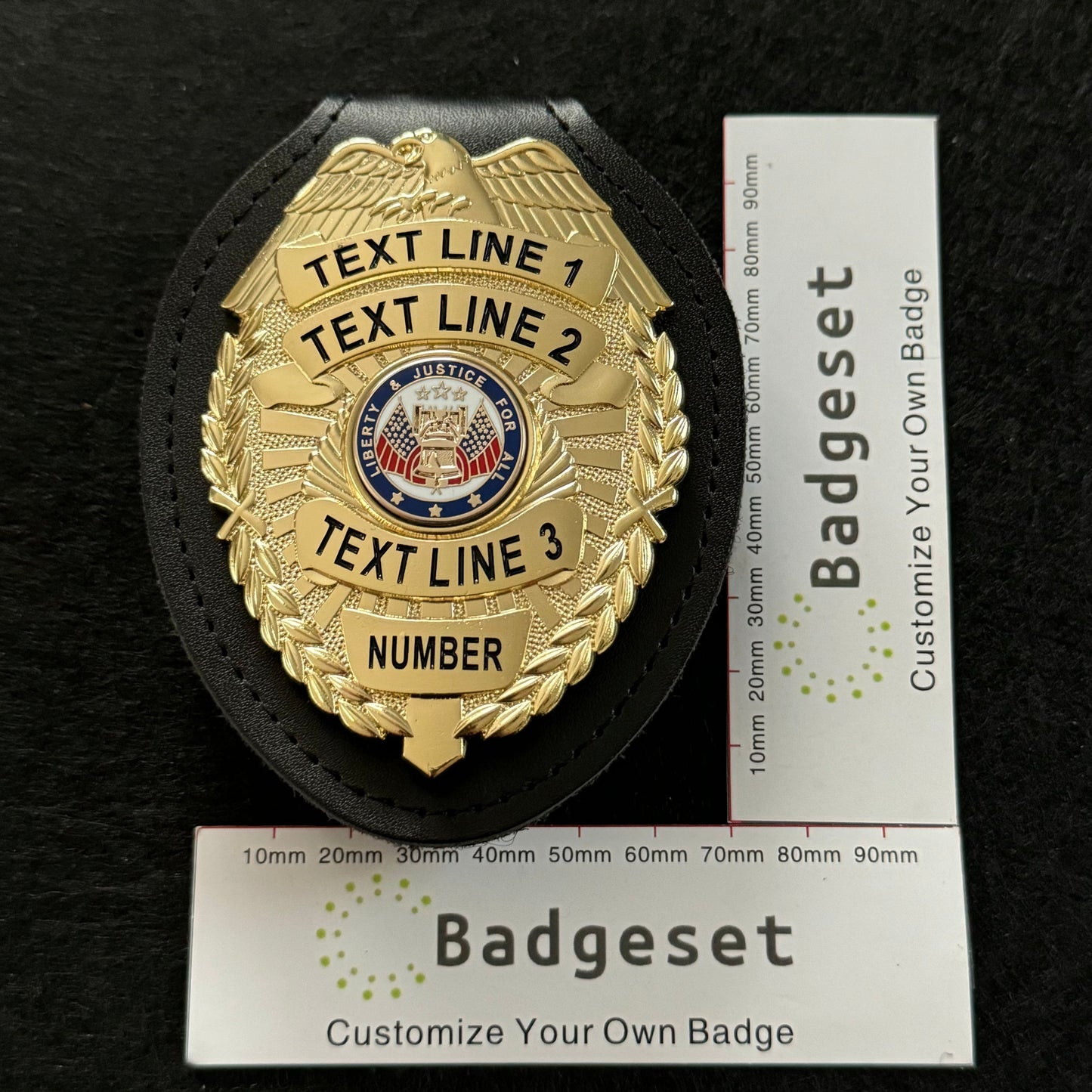 Customizable Badge BA44