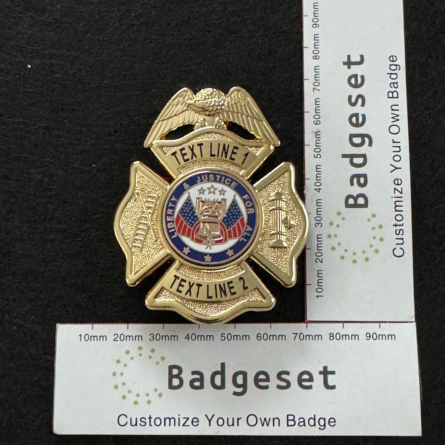 Customizable Badge BA46
