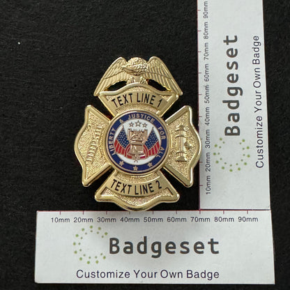 Customizable Badge BA46