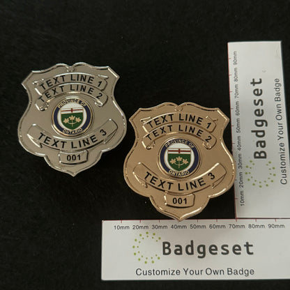 Customizable Badge BA49