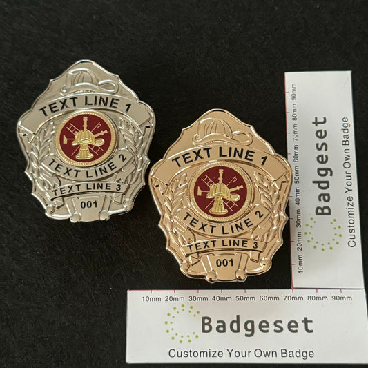 Badge personnalisable BA55