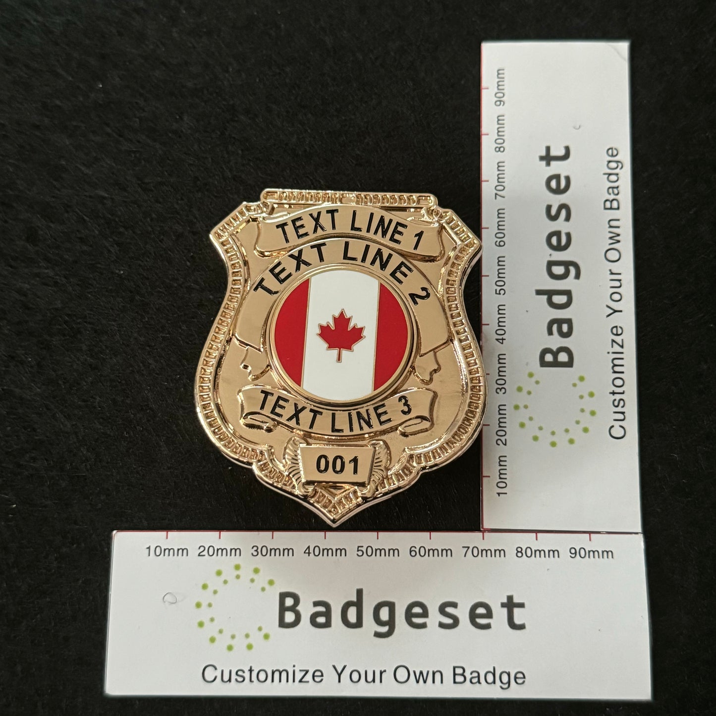 Customizable Badge BA56