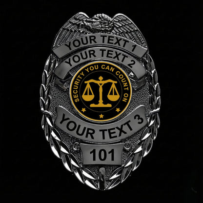 Customizable Badge BA01