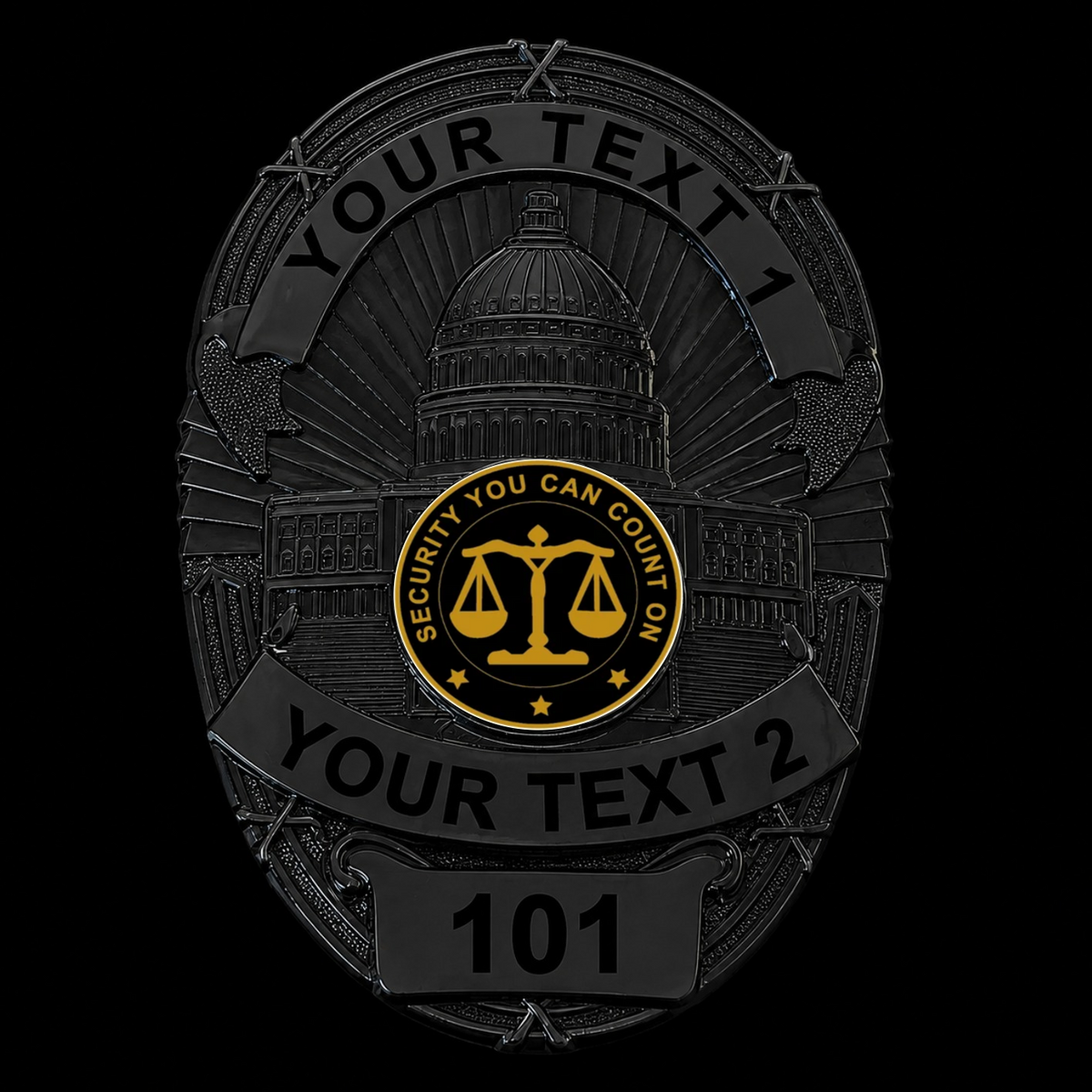 Customizable Badge BA05