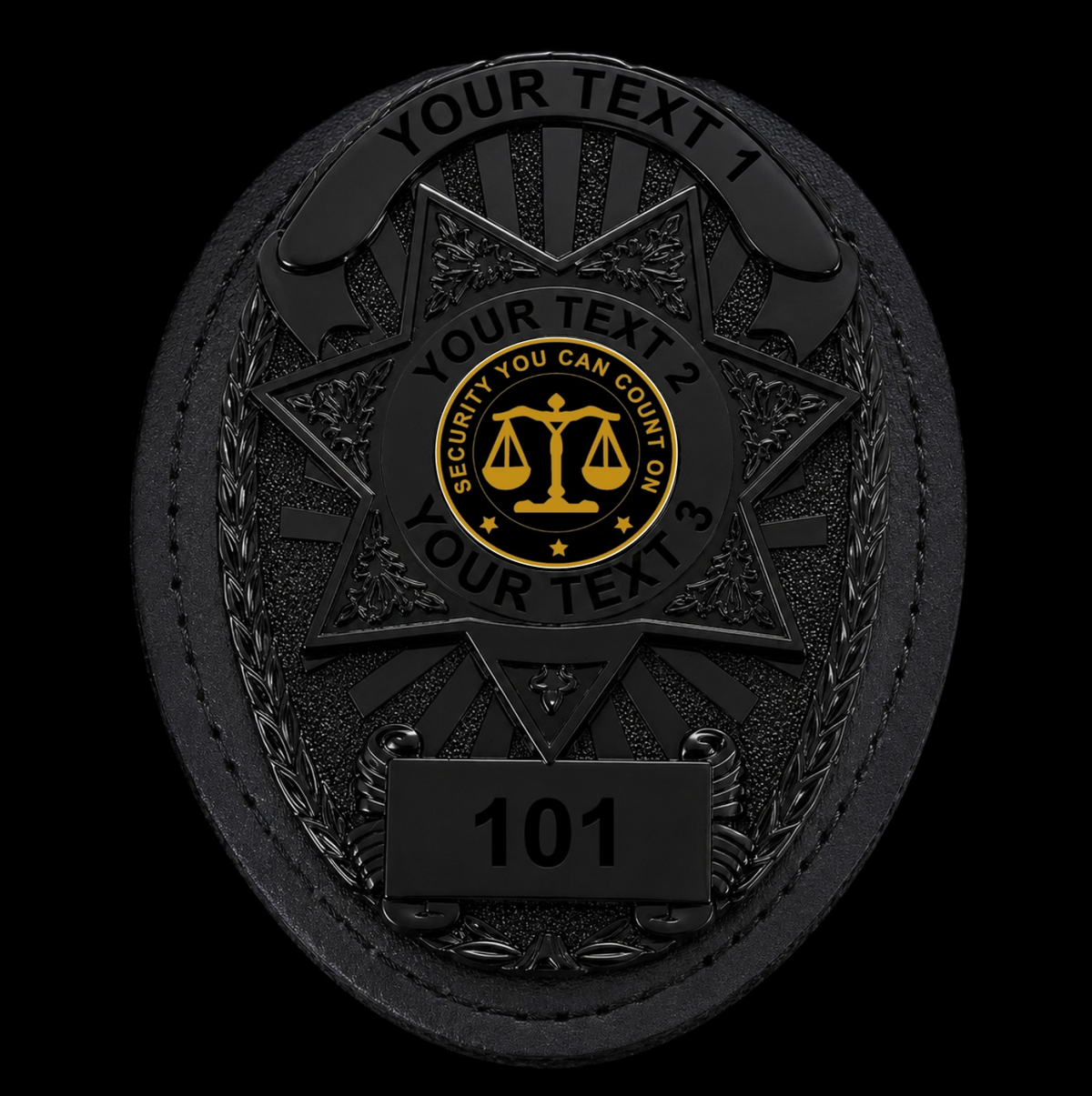 Customizable Badge BA07