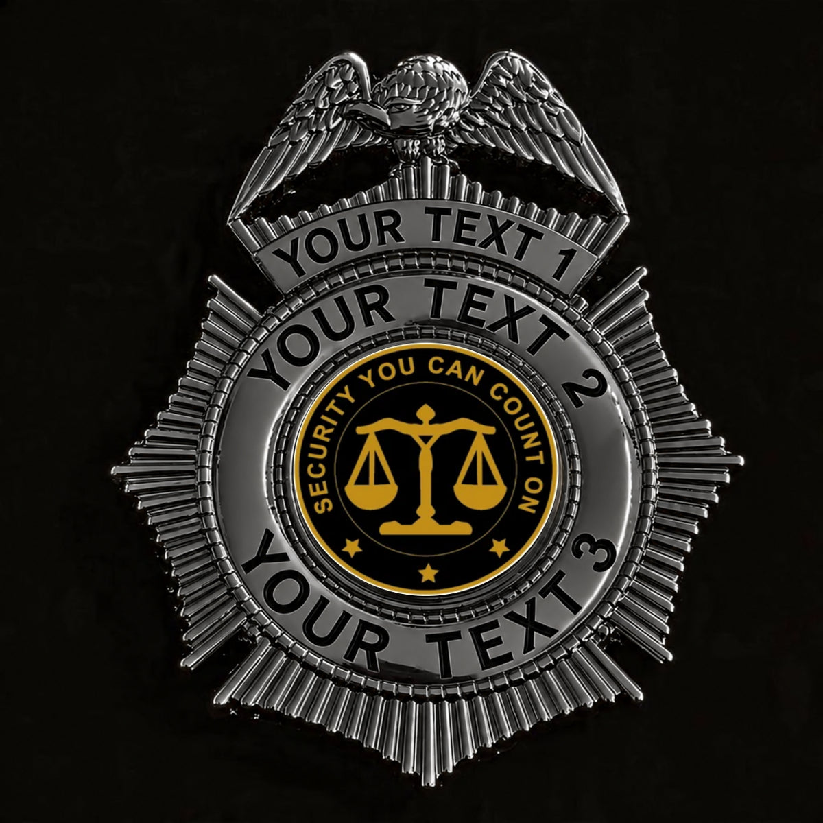 Customizable Badge BA37