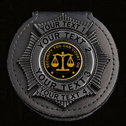 Badge personnalisable BA38