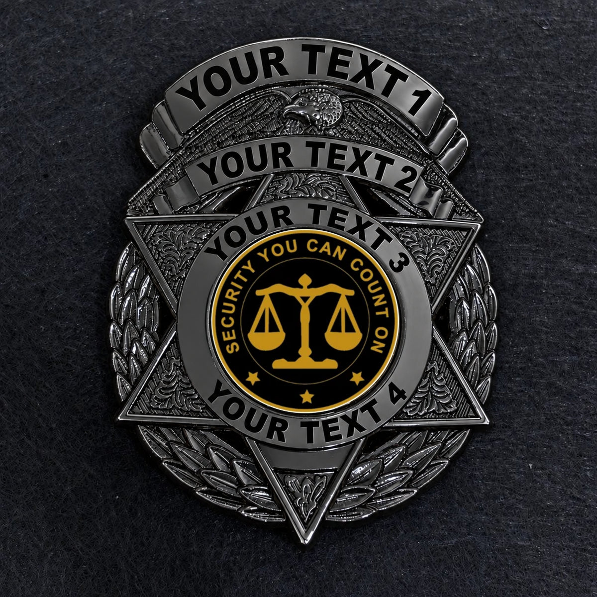 Customizable Badge BA40