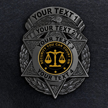 Customizable Badge BA40