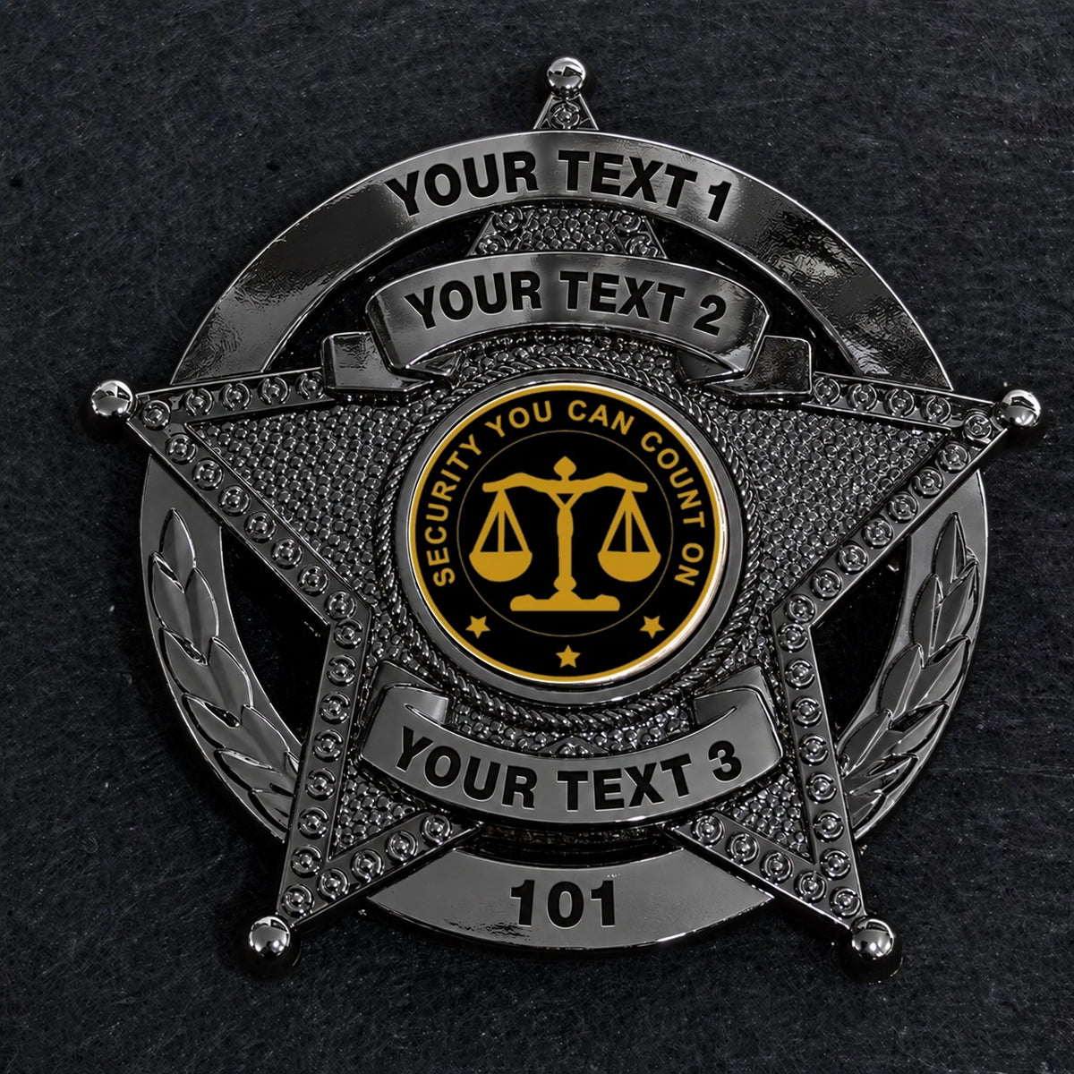Customizable Badge BA43