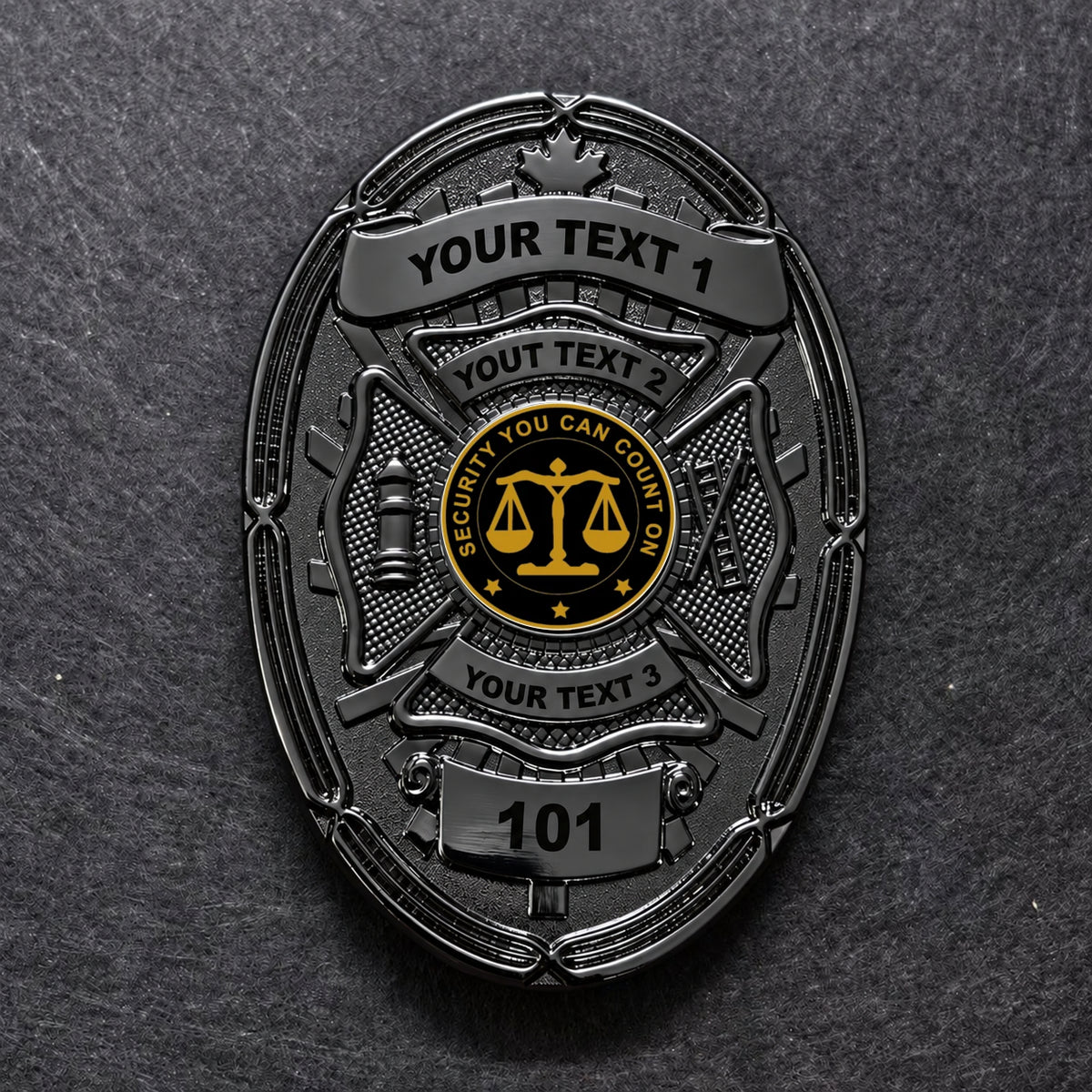 Customizable Badge BA53