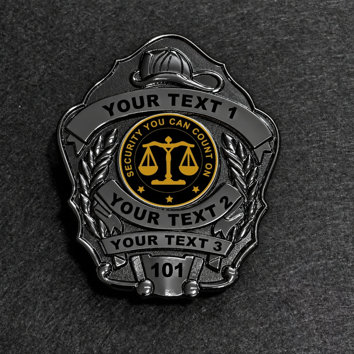 Customizable Badge BA55