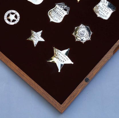 Set di distintivi in ​​argento sterling Franklin, oggetti di scena del film