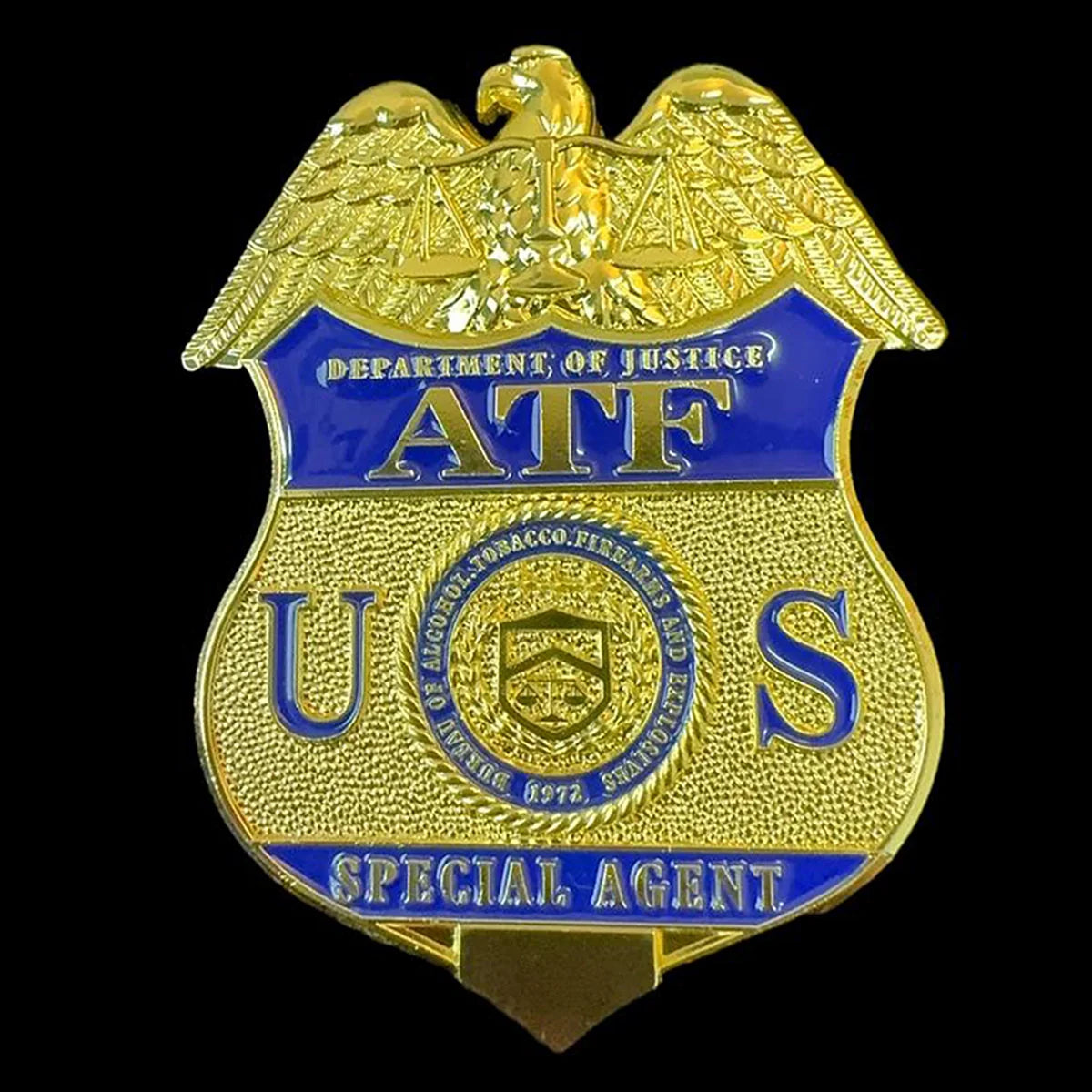 Replica del distintivo dell'agente speciale dell'ATF degli Stati Uniti, oggetti di scena del film