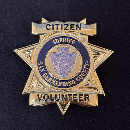 Citizen Sheriff San Bernardino County Badge Movie Props