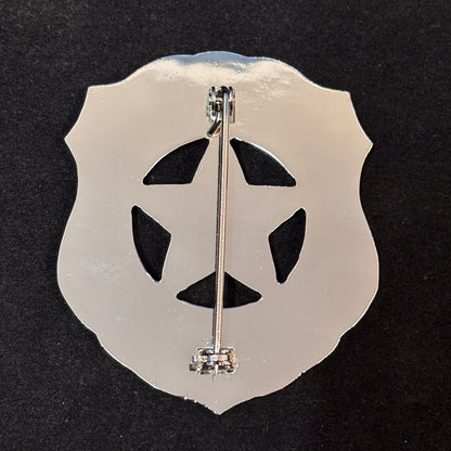 Distintivo dell'agente di polizia di Placerville, Old Hangtown, EST.1854, numero personalizzabile