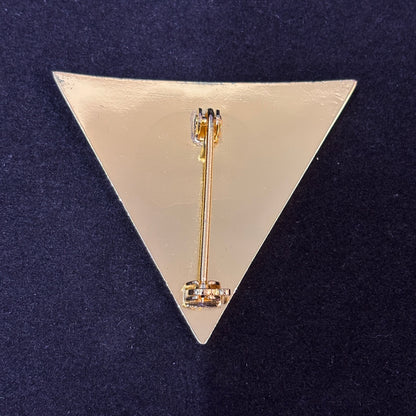 Distintivo di pensionato del capo della polizia di Boro of Mountainside, New Jersey