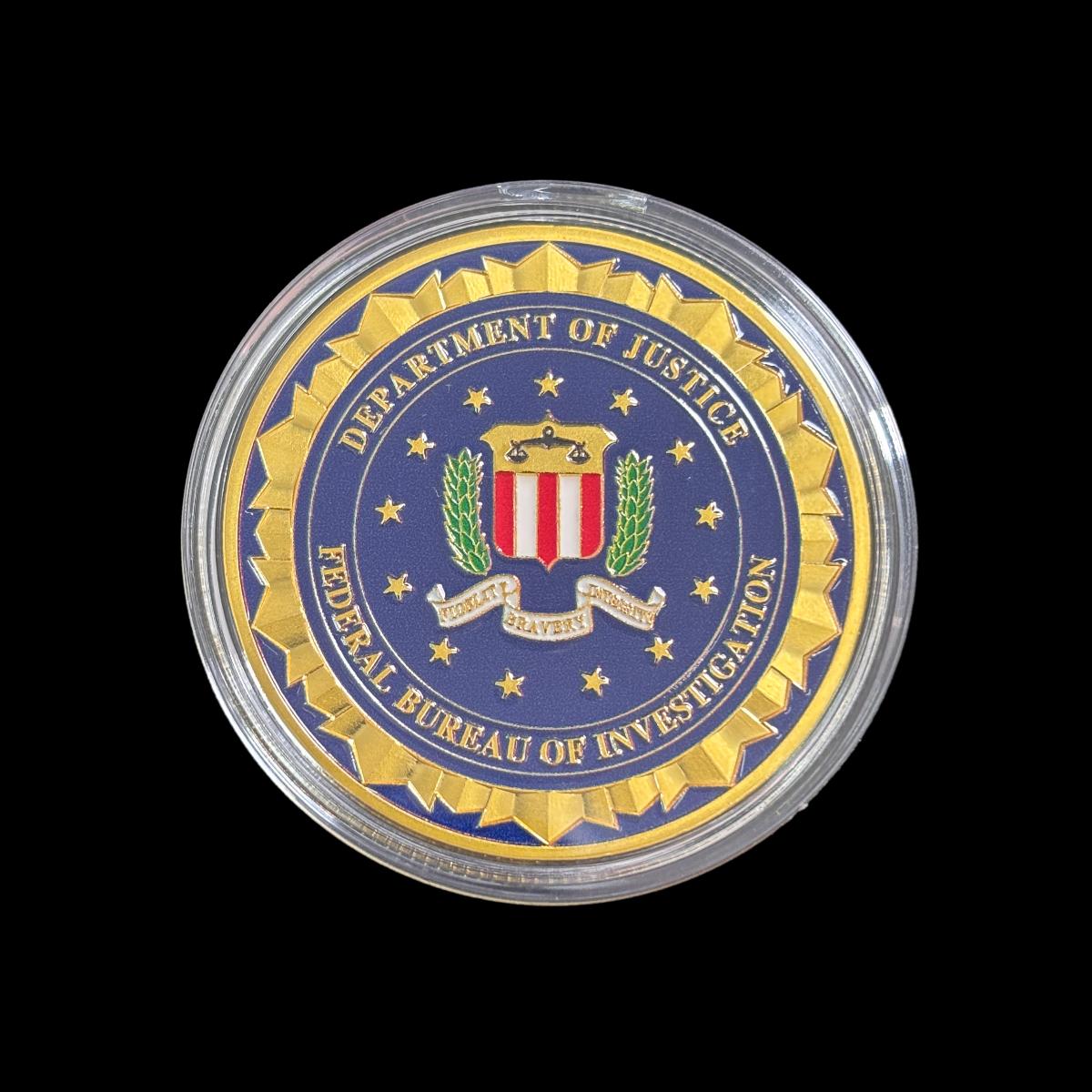 GRAN SIGILLO DEGLI STATI UNITI WASHINGTON, DC, moneta da sfida FBl