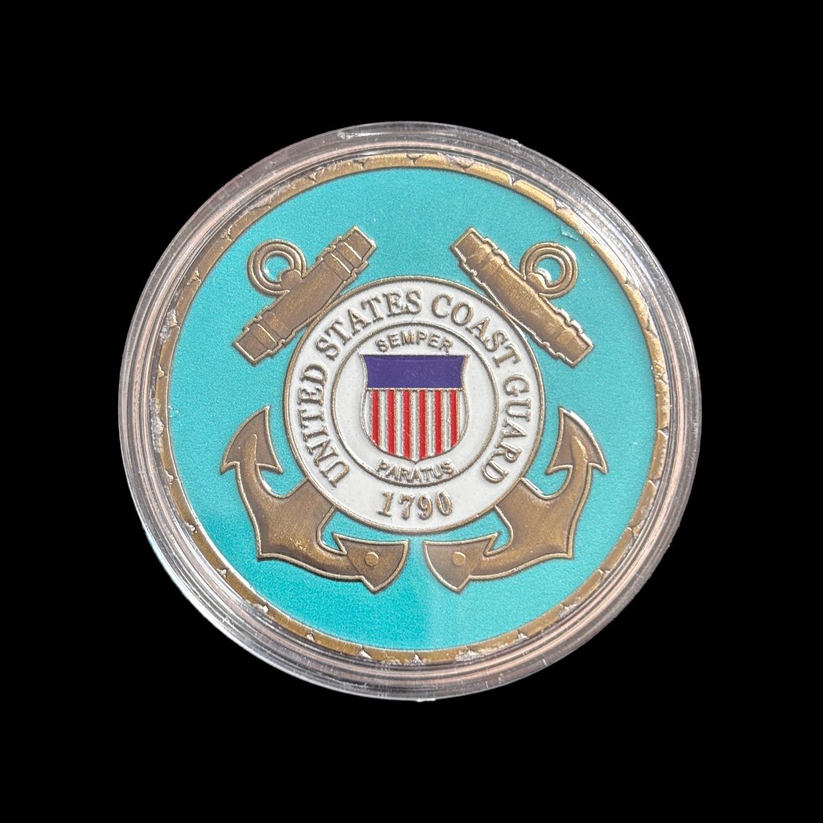 Moneda de desafío de 1790 de la Guardia Costera de los Estados Unidos
