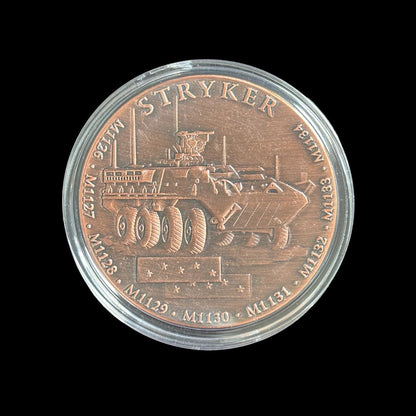 Moneda de desafío STRYKER del EJÉRCITO DE LOS ESTADOS UNIDOS