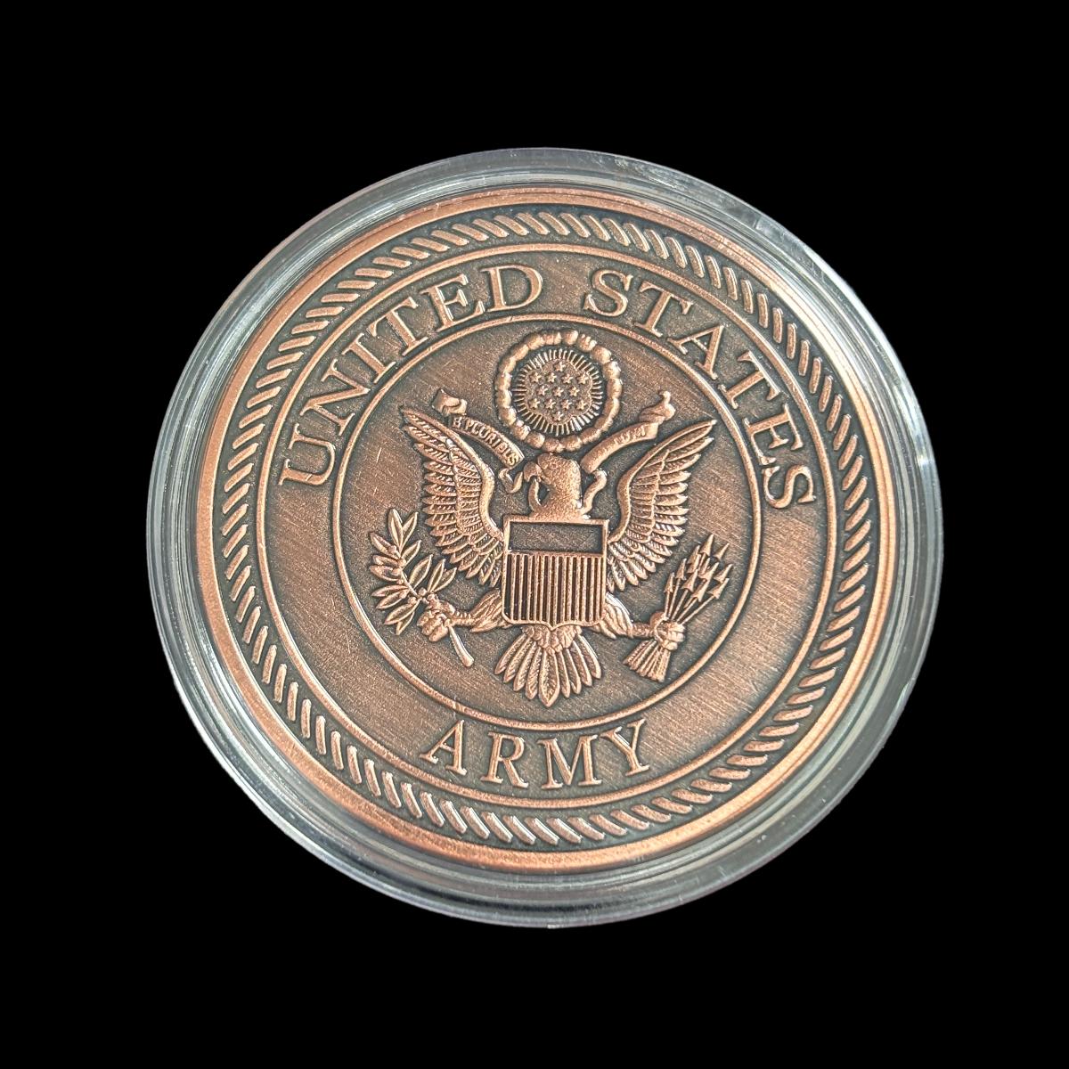 Moneda de desafío STRYKER del EJÉRCITO DE LOS ESTADOS UNIDOS