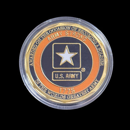 Moneda de desafío US ARMY STRONG