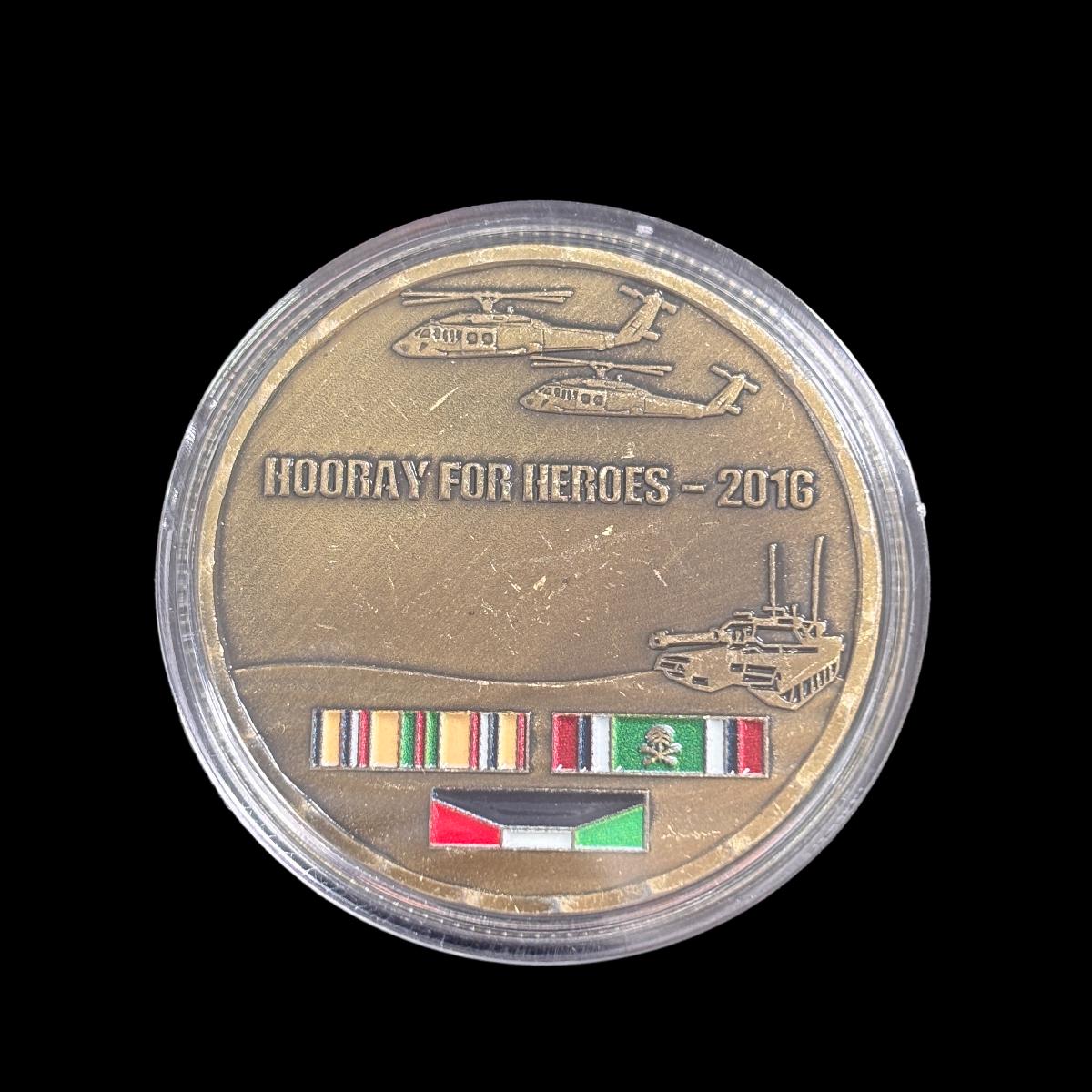 Moneta sfida OPERAZIONE DESERT STORM VETERAN KUWAlT