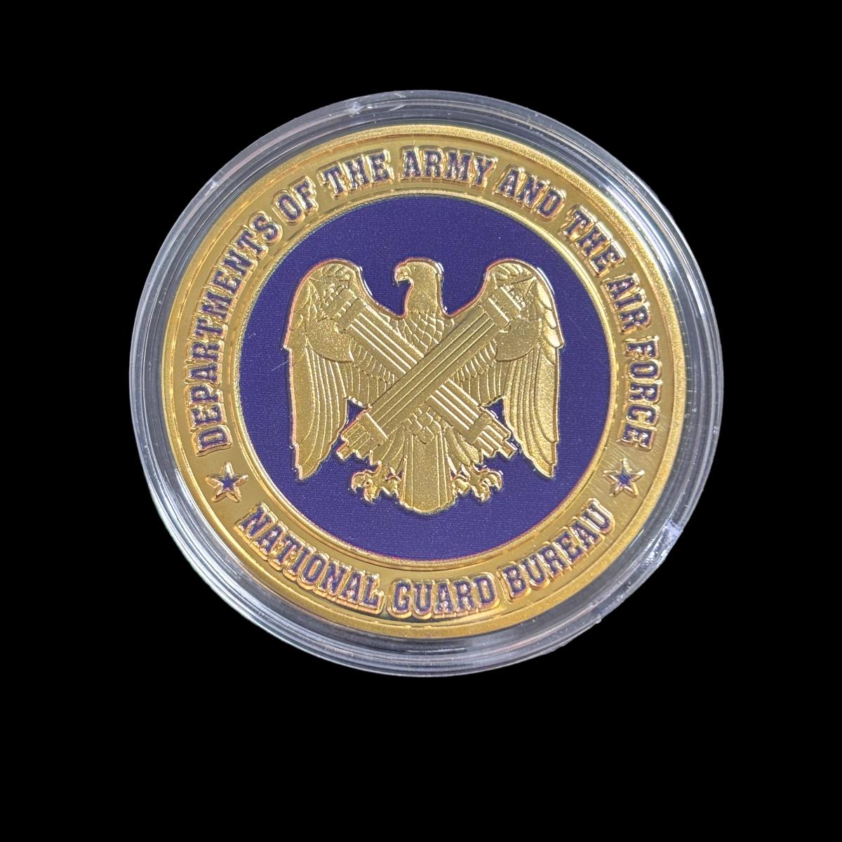 Moneta da sfida GUARDIA NAZIONALE SEMPRE PRONTA SEMPRE PRESENTE