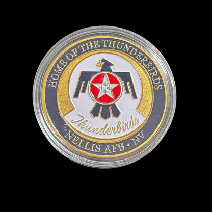 Moneta sfida dell'aeronautica militare statunitense, sede dei Thunderbirds