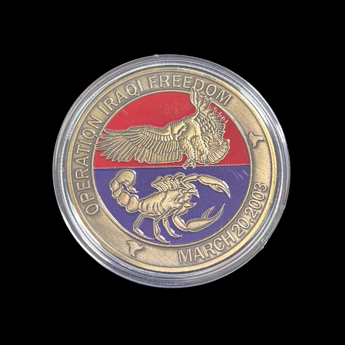 Moneta sfida OPERAZIONE IRAQI FREEDOM
