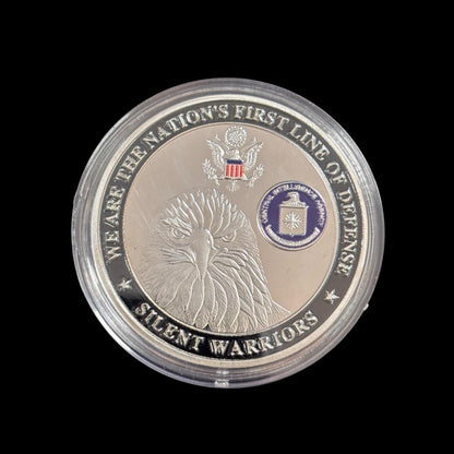 US CIA WE ARE THE NATION'S FIRST LINE OF DEFENSE Challenge Coin