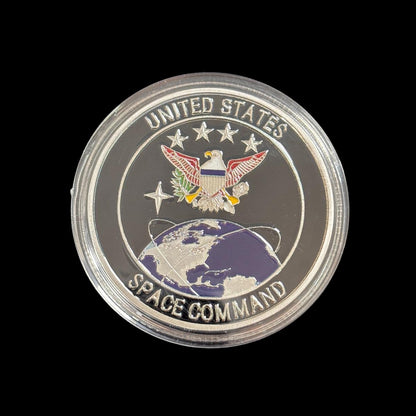 Moneda de desafío de la FUERZA ESPACIAL DE EE. UU.