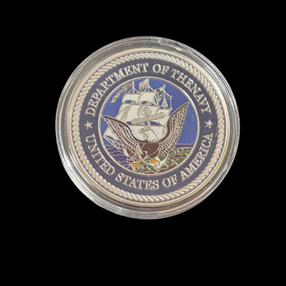 Moneta sfida USS THEODORE ROOSEVELT del Dipartimento della Marina degli Stati Uniti