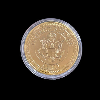 Moneda de desafío del PRIMER EQUIPO DE LA PRIMERA DIVISIÓN DE CABALLERÍA DEL EJÉRCITO DE EE. UU.