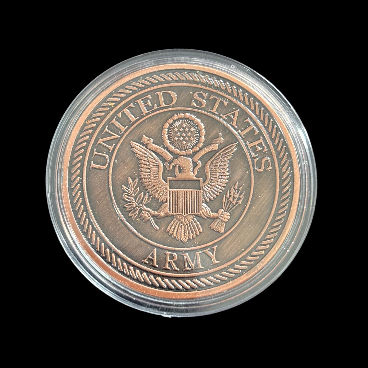 Moneda de desafío M-1 ABRAMS del Ejército de los Estados Unidos