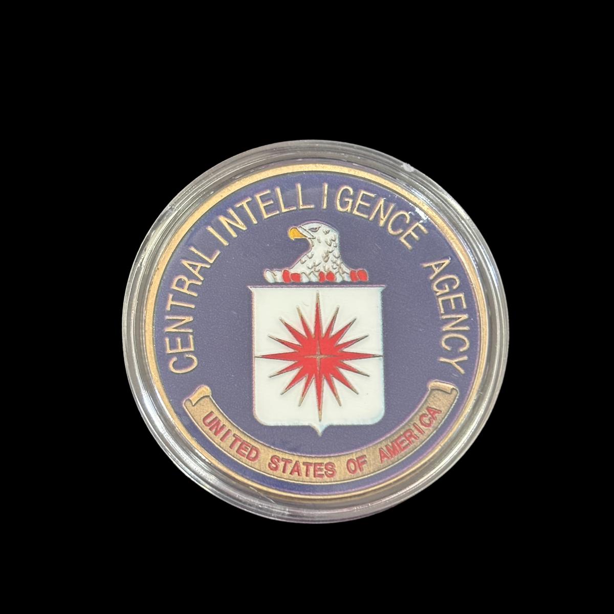 Moneta sfida CIA-SAN PATRONO DELLE FORZE DELL'ORDINE