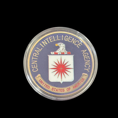 Moneta sfida CIA-SAN PATRONO DELLE FORZE DELL'ORDINE