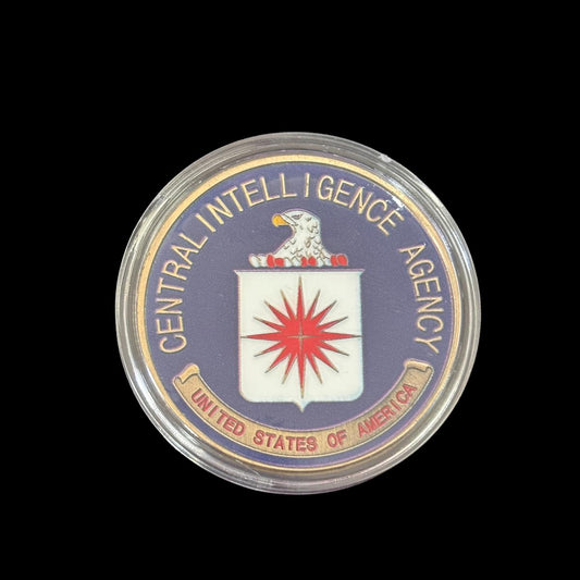 Moneta sfida CIA-SAN PATRONO DELLE FORZE DELL'ORDINE
