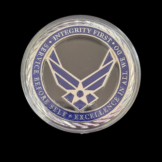 Moneta sfida "INTEGRITÀ PRIMA DI TUTTO" dell'AERONAUTICA MILITARE STATUNITENSE