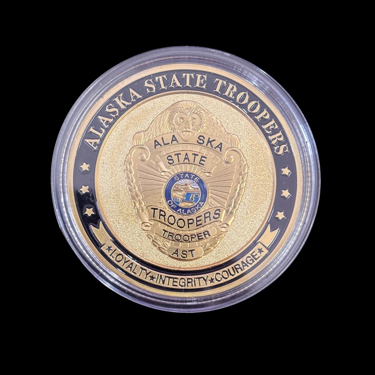Moneta sfida ALASKA STATE TROOPERS AST