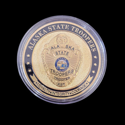 Moneta sfida ALASKA STATE TROOPERS AST