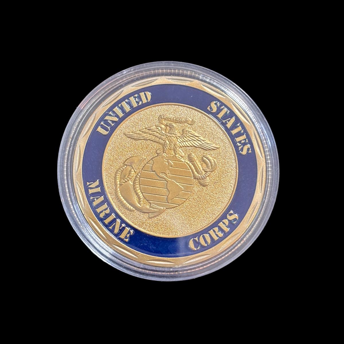 Moneda de desafío de la 3.ª DIVISIÓN DE MARINA DEL CUERPO DE MARINA DE EE. UU.