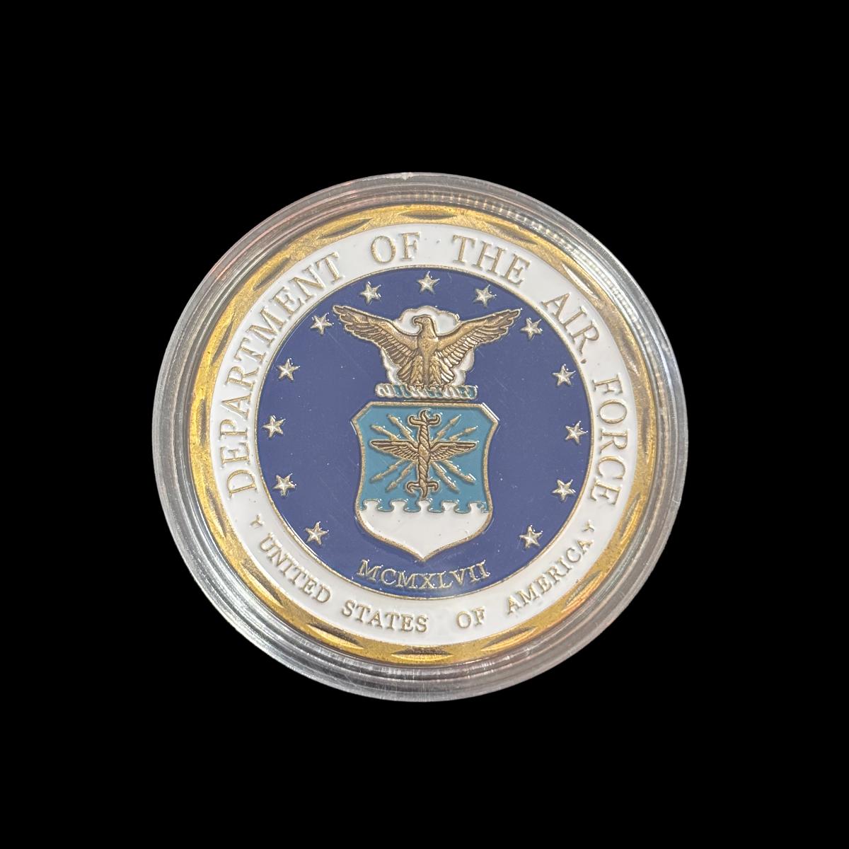 Moneta sfida MCMXLVll del Dipartimento dell'Aeronautica Militare