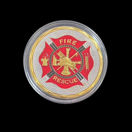 Moneta sfida THIN RED LINE FIRE RESCUE