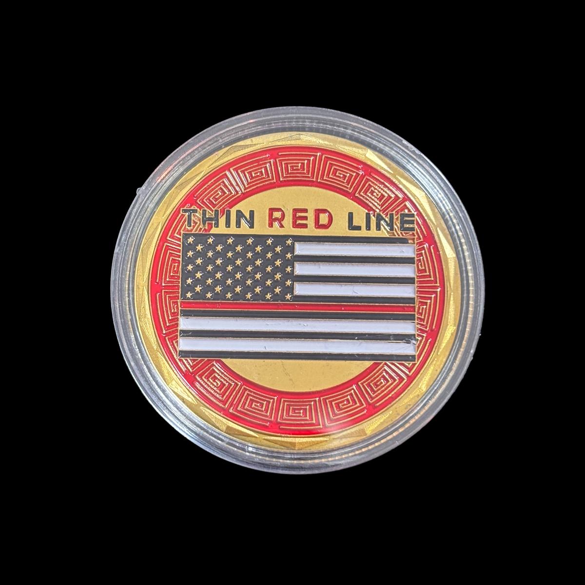 Moneta sfida THIN RED LINE FIRE RESCUE